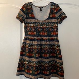 A-line short dress